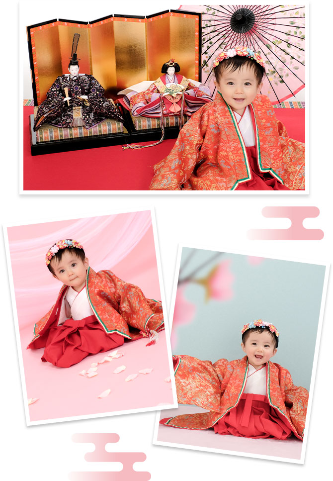 桃の節句を彩るスタイリング イメージ画像