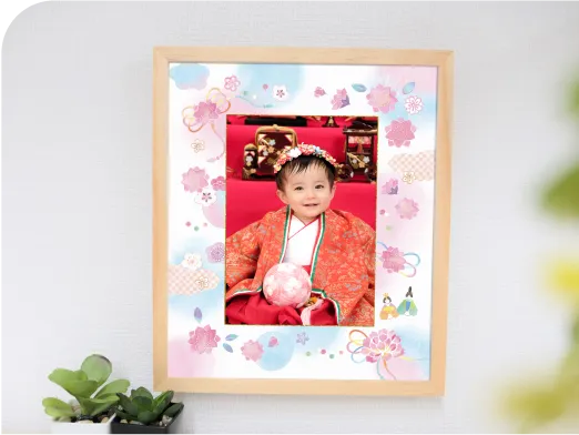 写真付きフォトフレーム