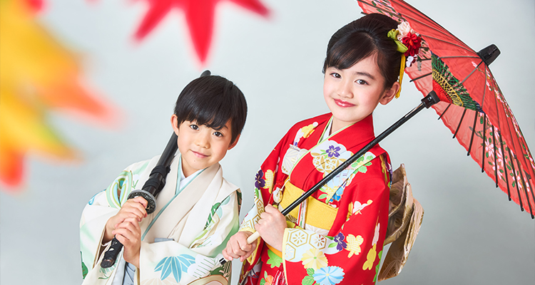 七五三の晴れ姿はスタジオマリオで写真を撮ろう!