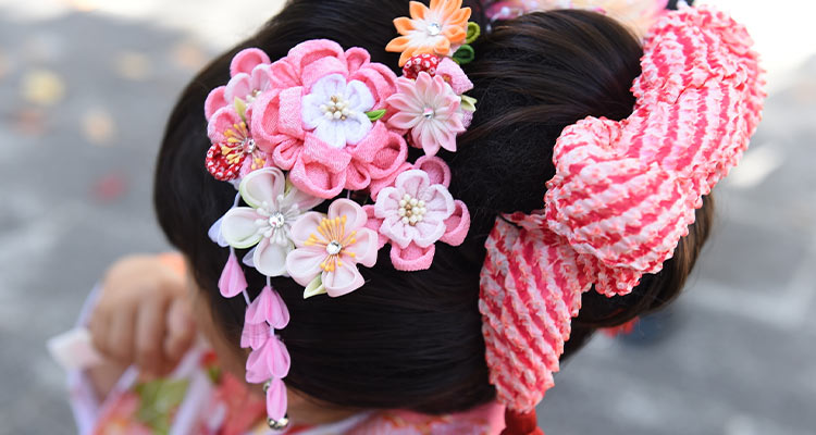 【7歳・女の子】髪の量が増えた7歳は「桃割れ」に挑戦!