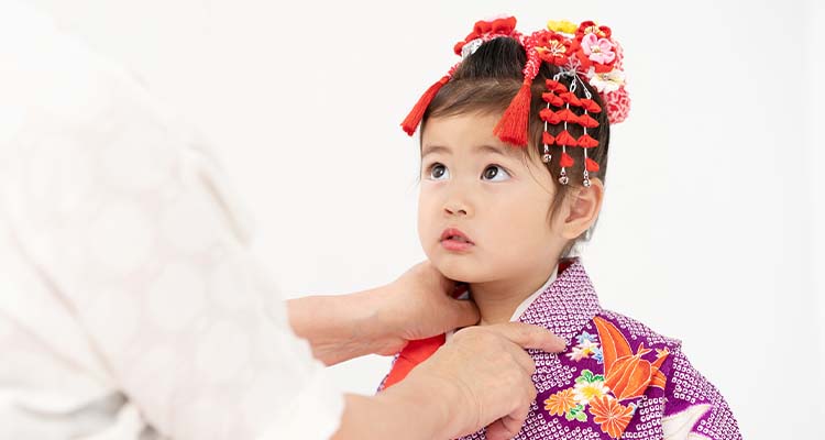 3歳の七五三|女の子の衣装と必要なもの