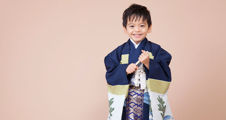 【5歳の男の子】七五三写真はぜひとも着物で!