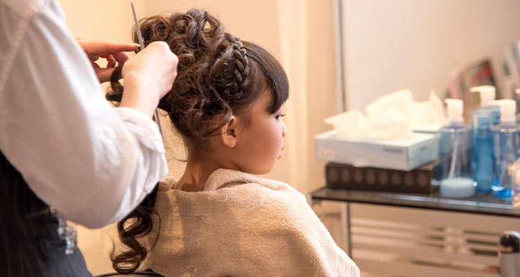 候補は3パターン|七五三のヘアセットを仕上げる方法