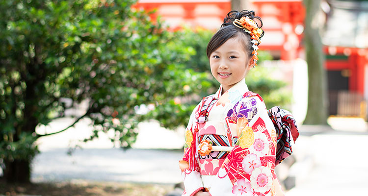 七五三の記念写真はスタジオマリオへ!