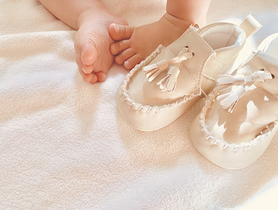 1歳の誕生日にはファーストシューズをプレゼント！
