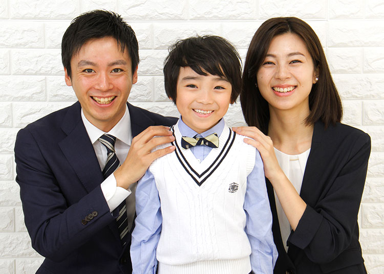 家族写真撮影のフォトギャラリー