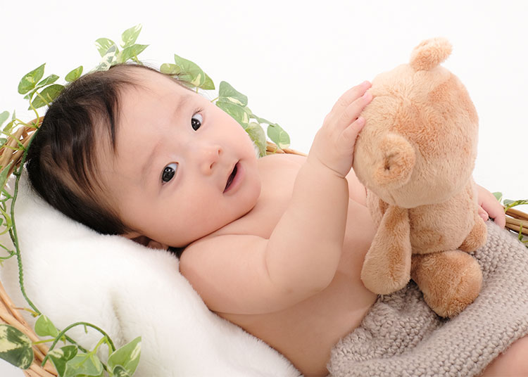 ハーフバースデー撮影