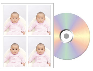 4枚1組 焼き増し用CD付