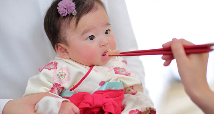 自宅でお食い初めをするとき|準備するもの・メニューをチェック