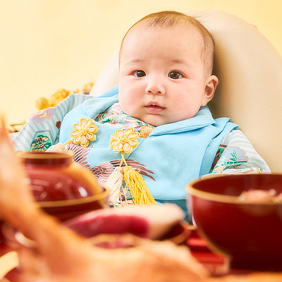百日祝い・お食い初め撮影