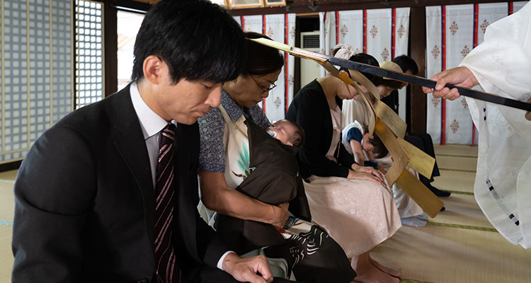 お宮参り当日の流れは?