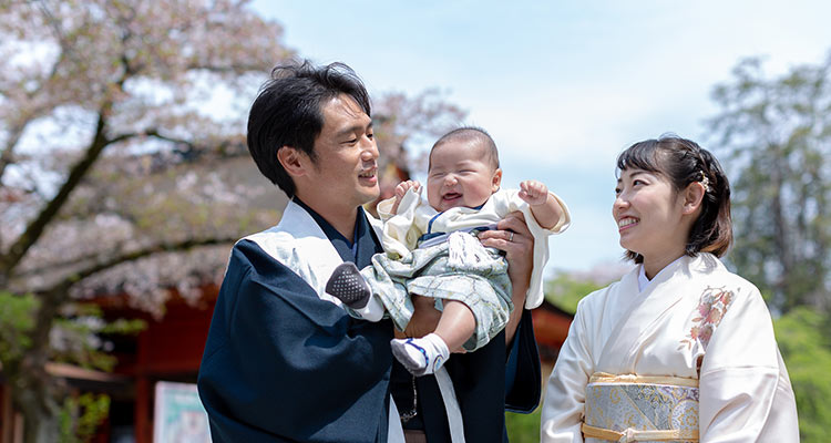 お宮参りの髪型|注意点や写真に写るときのポイント