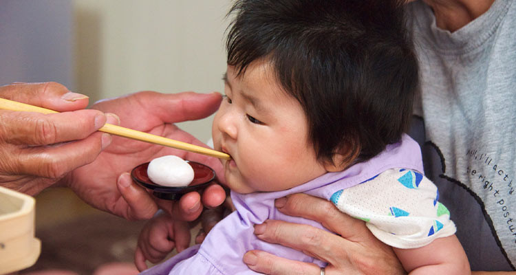 お食い初めで使った石はどうする?