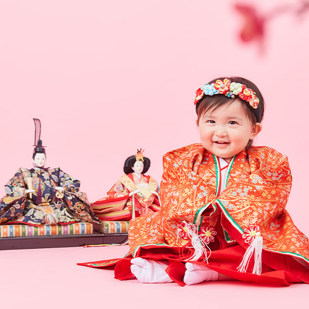 桃の節句・ひな祭り撮影